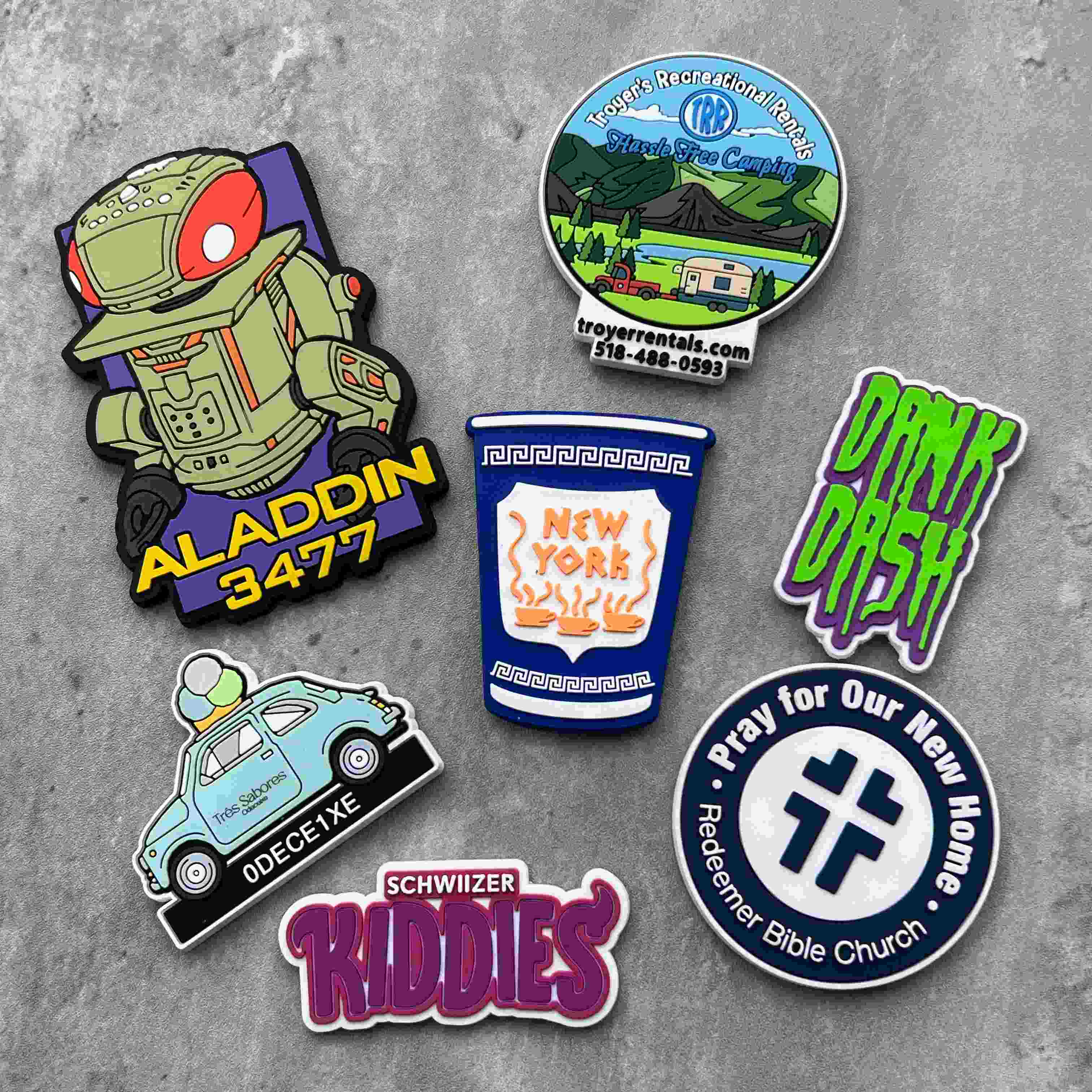 custom id badges and lanyards